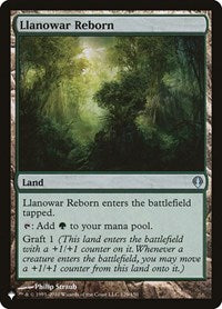 Llanowar Reborn (129/150) [The List Reprints]