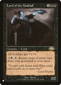 Lord of the Undead (44/143) [The List Reprints]