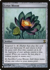 Lotus Bloom (259/301) [The List Reprints]