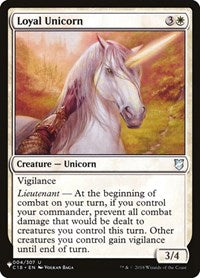 Loyal Unicorn (004/307) [The List Reprints]