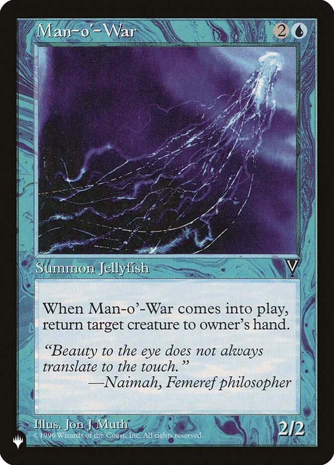 Man-o'-War (VIS) [The List Reprints]
