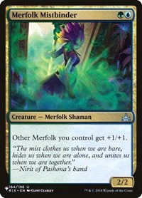 Merfolk Mistbinder (164/196) [The List Reprints]