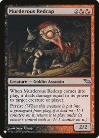 Murderous Redcap (192/301) [The List Reprints]