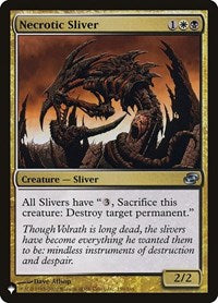 Necrotic Sliver (159/165) [The List Reprints]
