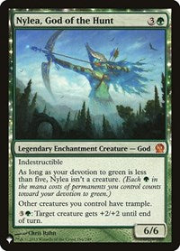 Nylea, God of the Hunt (166/249) [The List Reprints]