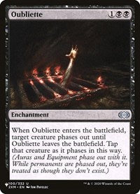 Oubliette (100/332) [The List Reprints]