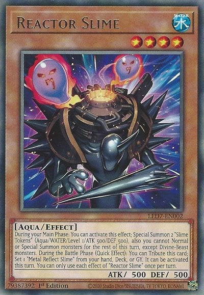 Reactor Slime (LED7-EN002) [Legendary Duelists: Rage of Ra]
