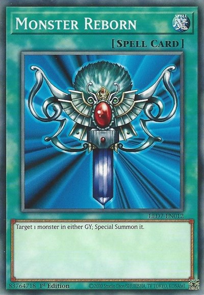 Monster Reborn (LED7-EN012) [Legendary Duelists: Rage of Ra]