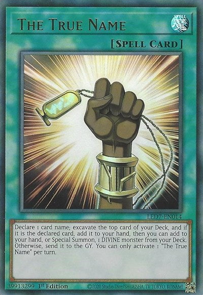 The True Name (LED7-EN014) [Legendary Duelists: Rage of Ra]