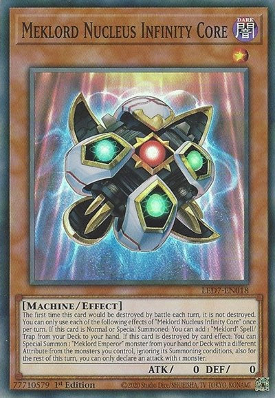 Meklord Nucleus Infinity Core (LED7-EN018) [Legendary Duelists: Rage of Ra]