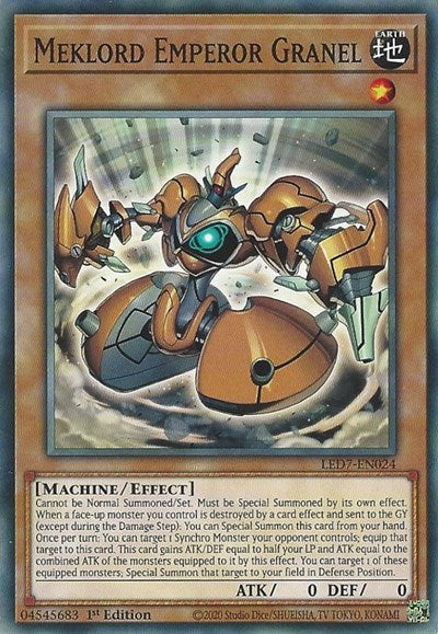 Meklord Emperor Granel (LED7-EN024) [Legendary Duelists: Rage of Ra]
