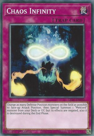 Chaos Infinity (LED7-EN030) - Legendary Duelists: Rage of Ra Unlimited