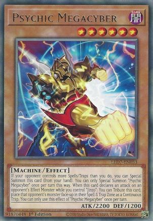 Psychic Megacyber (LED7-EN033) - Legendary Duelists: Rage of Ra Unlimited