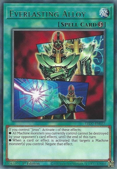 Everlasting Alloy (LED7-EN037) [Legendary Duelists: Rage of Ra]