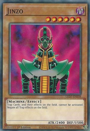 Jinzo (LED7-EN038) - Legendary Duelists: Rage of Ra Unlimited