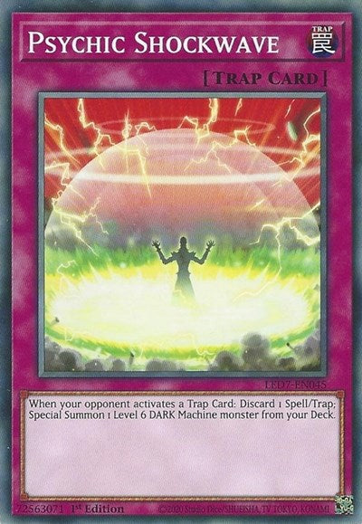 Psychic Shockwave (LED7-EN045) [Legendary Duelists: Rage of Ra]