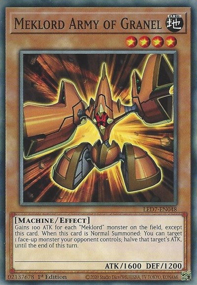 Meklord Army of Granel (LED7-EN048) [Legendary Duelists: Rage of Ra]