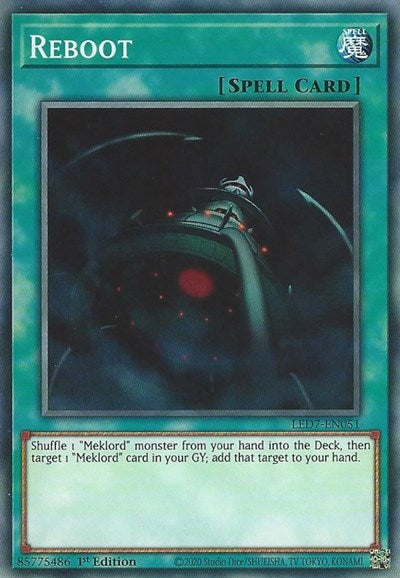 Reboot (LED7-EN051) [Legendary Duelists: Rage of Ra]