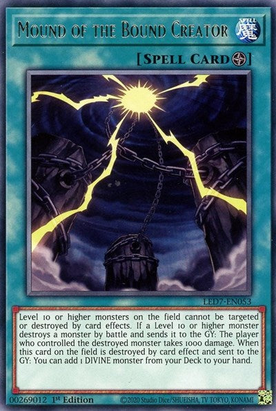 Mound of the Bound Creator (LED7-EN053) [Legendary Duelists: Rage of Ra]