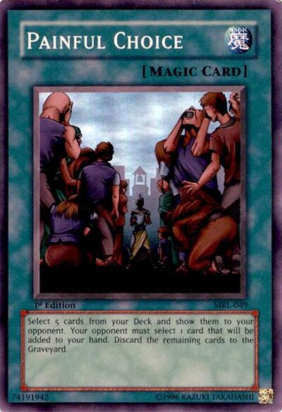 Painful Choice (MRL-049) [Magic Ruler]