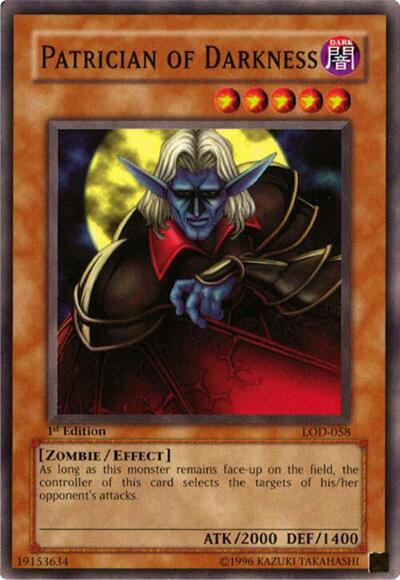 Patrician of Darkness (LOD-058) [Legacy of Darkness]