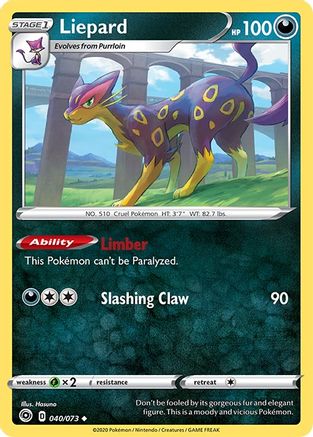 Liepard 040/73  Champions Path - Uncommon