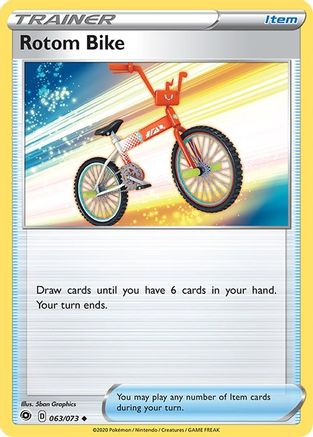Rotom Bike 063/73  Champions Path - Uncommon