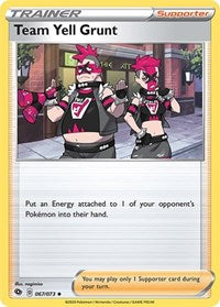 Team Yell Grunt (67/73) [Champion's Path]