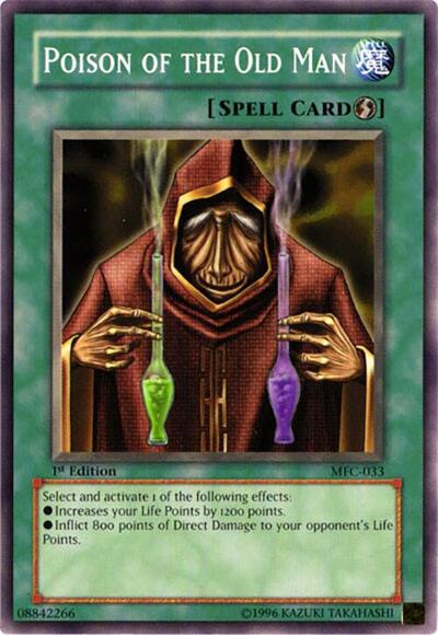 Poison of the Old Man (MFC-033) [Magician's Force]