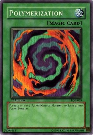 Polymerization (LOB-059) - The Legend of Blue Eyes White Dragon 1st Edition