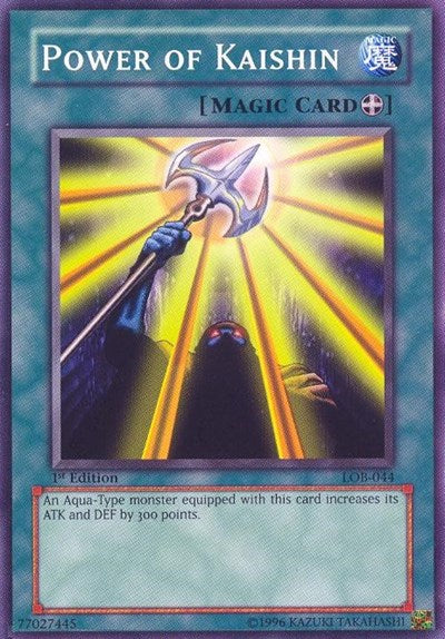 Power of Kaishin (LOB-044) [The Legend of Blue Eyes White Dragon]
