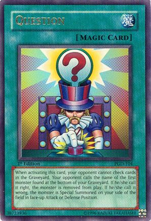 Question (PGD-104) - Pharaonic Guardian Unlimited