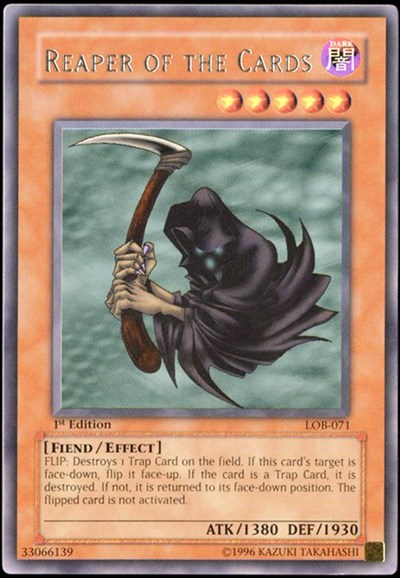 Reaper of the Cards (LOB-071) [The Legend of Blue Eyes White Dragon]