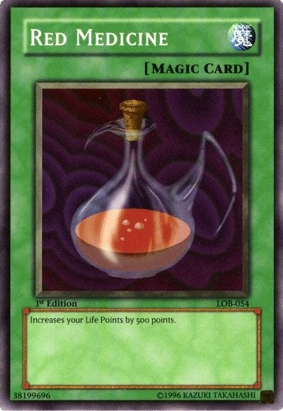 Red Medicine (LOB-054) [The Legend of Blue Eyes White Dragon]