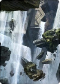 Island Art Card (10/81) (10) [Art Series: Zendikar Rising]