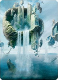 Island Art Card (11/81) (11) [Art Series: Zendikar Rising]