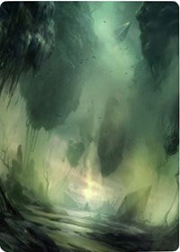Swamp Art Card (13/81) (13) [Art Series: Zendikar Rising]