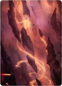 Mountain Art Card (16/81) (16) [Art Series: Zendikar Rising]