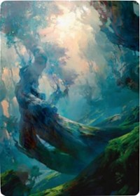 Forest Art Card (21/81) (21) [Art Series: Zendikar Rising]