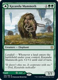 Kazandu Mammoth (189) [Prerelease Cards]