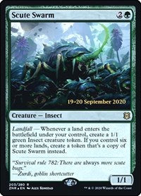 Scute Swarm (203) [Prerelease Cards]
