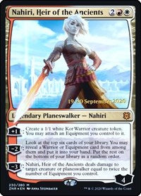 Nahiri, Heir of the Ancients (230) [Prerelease Cards]