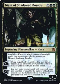 Nissa of Shadowed Boughs (231) [Prerelease Cards]