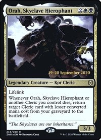 Orah, Skyclave Hierophant (233) [Prerelease Cards]