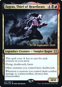 Zagras, Thief of Heartbeats (241) [Prerelease Cards]