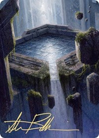 Morphic Pool Art Card (Gold-Stamped Signature) (32) [Art Series: Zendikar Rising]