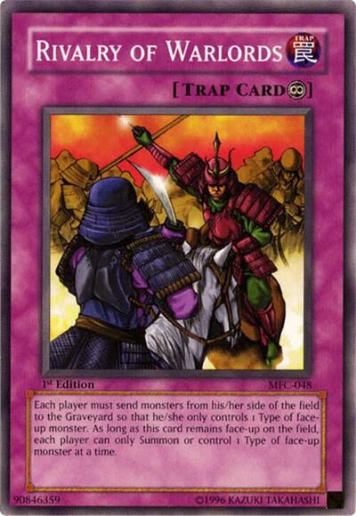 Rivalry of Warlords (MFC-048) [Magician's Force]