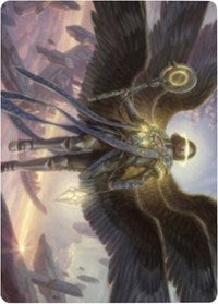 Angel of Destiny Art Card (37) [Art Series: Zendikar Rising]