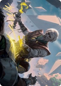 Expedition Healer Art Card (Gold-Stamped Signature) (39) [Art Series: Zendikar Rising]