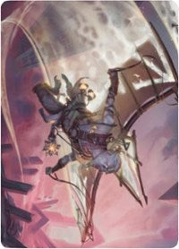 Kitesail Cleric Art Card (40) [Art Series: Zendikar Rising]